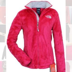 North Face Fuzzy Full Zip